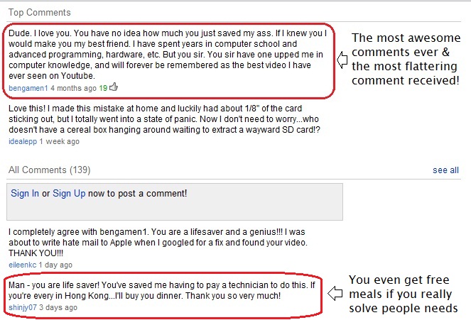Best Youtube Comments
