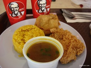 KFC Colonel's Royal Briyani Set