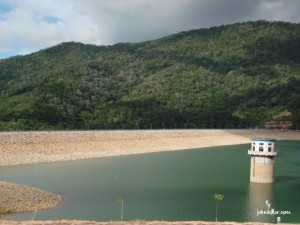 I am inside of Teluk Bahang Dam Penang