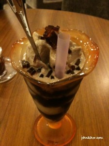 Ice blended chocolate drink @ Xian Ding Wei Queensbay Mall