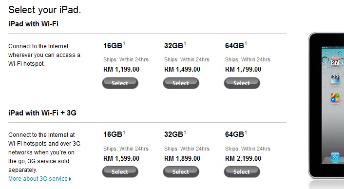 iPad Malaysia price slashed