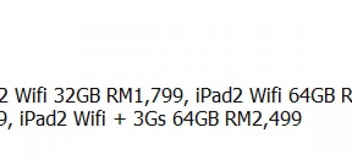 Machines Apple reseller official iPad 2 pricelist