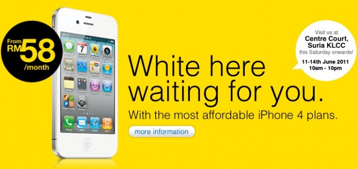 DiGi White iPhone 4 launch