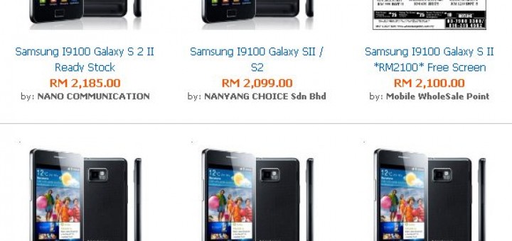 Samsung Galaxy S II Price Malaysia
