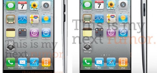 The rumored iPhone 5 design