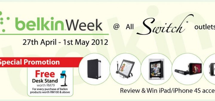 Switch Belkin Week Info Banner