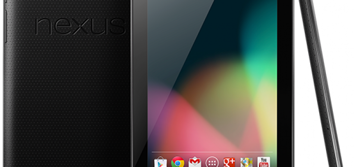 Google Nexus 7 Tablet Design Front Back