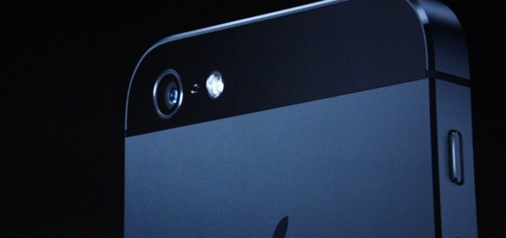 Back of iPhone 5 Glass & Aluminium Design