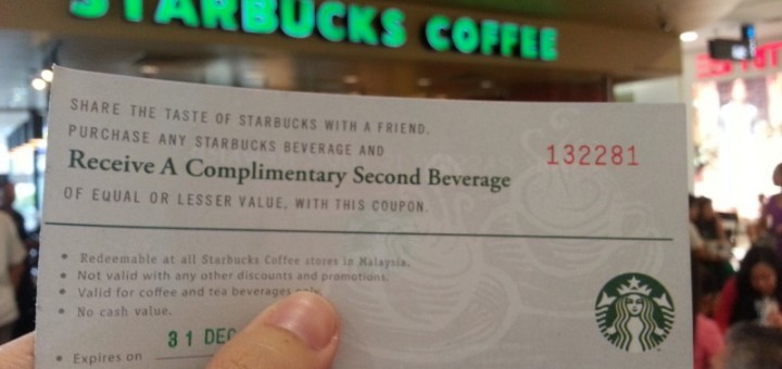 1st Avenue Penang Mobile App Launches with Starbucks Buy-1-Free-1 Voucher (6)